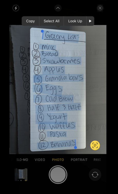 Android extracting handwritten text from a note in Google Keep